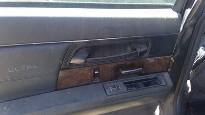 1993 Buick Park Ave Driver Left Rear Inside Door Trim Panel Only Oem Back Gray