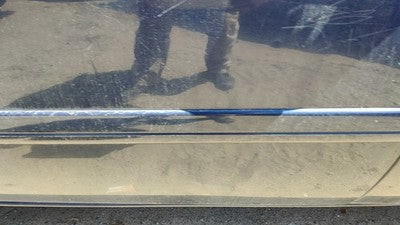 04-06 Town & Country Driver Left Front Moulding From Door Trim Strip Blue Pb8