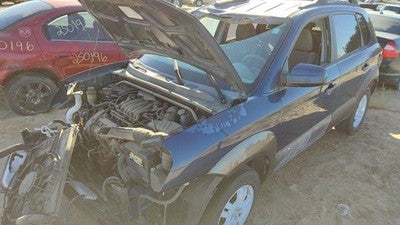 2005-2009 Hyundai Tucson Driver Left Rear Power Window Regulator With Motor Back