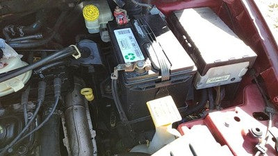 06 07 Town & Country Complete Battery Box Mount Tray With Hold Down Oem 3.8L