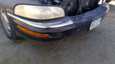 1997-2005 Buick Park Ave Front Bumper Cover Assembly Oem Blue 28U 25651624