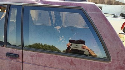 S10 Blazer Driver Left Rear Quarter Glass Back Side Window Oem 15668999
