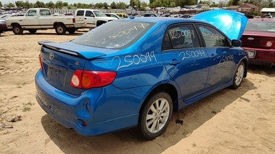 2010 Toyota Corolla Passenger Right Rear Brake Backing Plate Assembly Oem