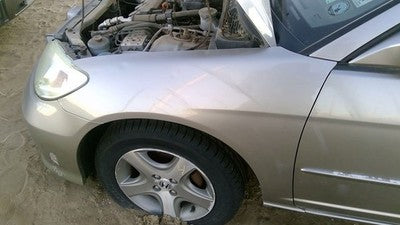 2004 2005 Honda Civic Driver Left Front Fender 4 Door Sedan Oem Silver