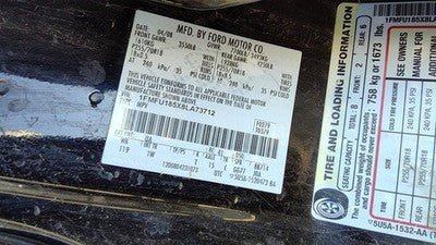 2007-2017 Ford Expedition Driver Left Front Upper Control Arm Oem El3z3085a