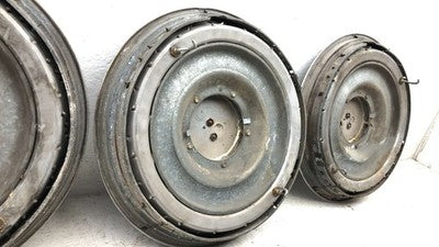 1980-1984 Cadillac Deville Set Of 4 Hub Cap Wheel Covers Oem Wire Type 01612485
