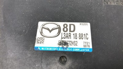 07-09 Mazda 3 Electronic Control Module Computer Ecm Ecu 2.3L 5 Speed L34p18881b