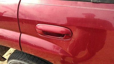 02-09 TrailBlazer Passenger Right Rear Outside Door Handle Back Majestic Red 86U