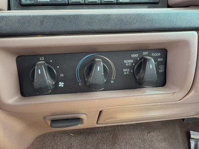 1995-1997 Ford F250 Temperature Control Module In Dash Heater Ac Head Unit Oem