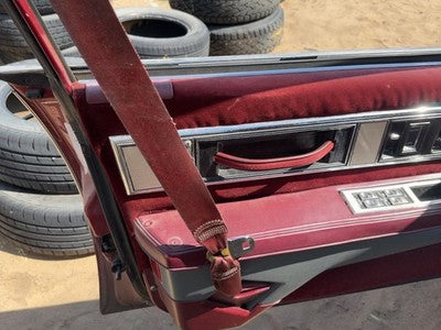 1988 Olds 88 Driver Left Front Door Trim Panel With Master Switch