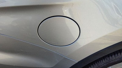 11-19 Ford Explorer Fuel Tank Door With Hinge Gas Lid Oem Filler Ingot Silver Ux