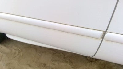 98 Mercury Sable Passenger Right Rear Moulding From Door Back Trim White Wt