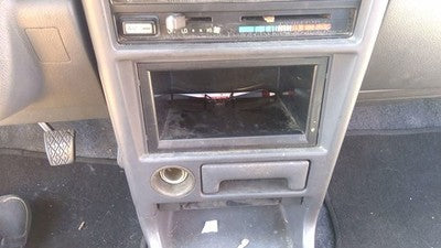 1988-92 Corolla Station Wagon Lower Dash Trim Bezel Around Radio Surround Panel