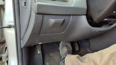 2001-03 Hyundai Elantra Lower Dash Under Column Knee Bolster Trim Panel Oem Gray