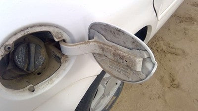 1998 Ford Taurus Fuel Tank Door With Hinge Gas Lid Oem Filler White