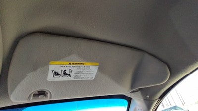 2004-2007 Town & Country Passenger Right Sun Visor Oem Gray D5 1Ar61bd1ab