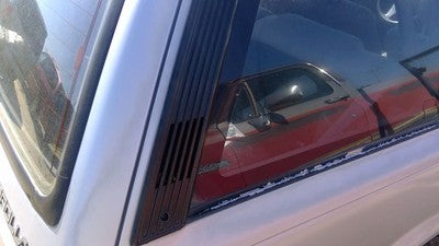 90 Corolla Station Wagon Passenger Right Rear Moulding Behind Quarter Glass Oem