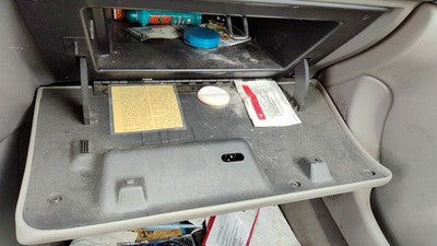 2000-2005 Saturn L100 Glove Box Assembly Complete Door With Latch Oem Gray 96B