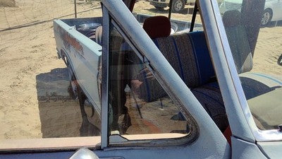 1980-91 Ford F150 Passenger Right Front Vent Window Small Door Glass With Frame