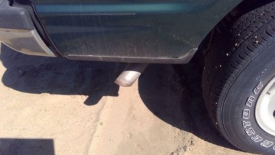 1999 Ford Expedition Passenger Right Rear Moulding On Quarter Panel Oem Green Su