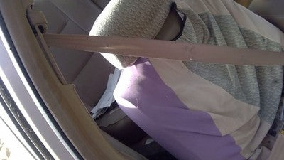 1994 Olds Eighty Eight Passenger Right Front Seat Belt Retractor Shoulder Tan