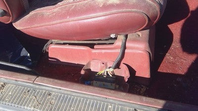1985 Jeep Cherokee Passenger Right Power Seat Track With Motors Only Oem