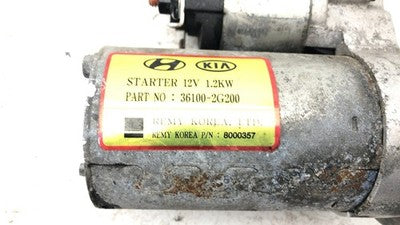 2008-2015 Kia Optima Sx Starter Motor 2.0L Turbo 361002G200