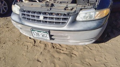 1996-2000 Chrysler Voyager Front Bumper Cover Assembly Oem Green 5011110Aa