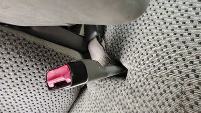 1999 Ford F150 Passenger Right Front Seat Belt Buckle Receiver Oem Gray