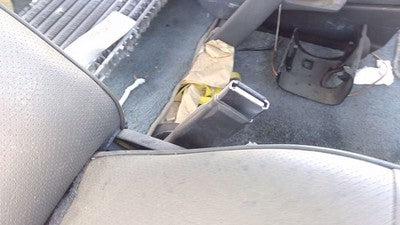 1993 Ford Van E150 Passenger Right Front Seat Belt Buckle Female Receiver Gray
