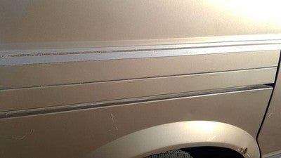 1995 Astro Passenger Right Rear Sliding Door Roller Cover Trim Moulding Brown
