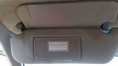 1993 Ford Explorer Driver Left Sun Visor Oem Gray
