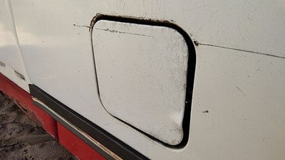 1988 Ford F150 Fuel Tank Door With Hinge Gas Lid Oem Filler White