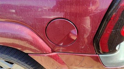 02-09 Trail Blazer Fuel Tank Door With Hinge Gas Lid Filler Majestic Red 86U