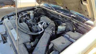 1997-2001 Olds Bravada Driver Left Rear Brake Caliper With Mount Bracket Back
