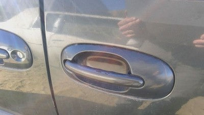 00 Chrysler Voyager Driver Left Rear Outside Door Handle Oem Back Green Qk01sw7