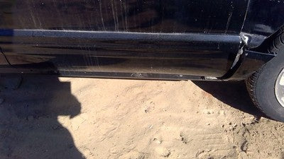01-02 Subaru Forester Passenger Right Front Moulding From Door Trim Strip Black