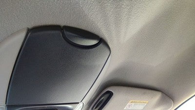 01-03 Grand Caravan Center Overhead Console Dome Light Map Lamp Cubby Gray E7l5