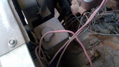 1979 Ford Van E250 Windshield Washer Fluid Reservoir with Pump OEM Wiper Tank
