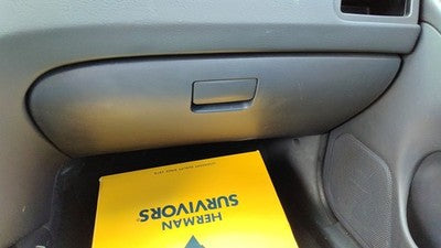 2001-2003 Hyundai Elantra Glove Box Assembly Complete Door With Latch Oem Gray