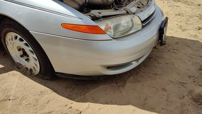 2000-2002 Saturn L100 Front Bumper Cover Assembly Oem Silver 12U 21019621