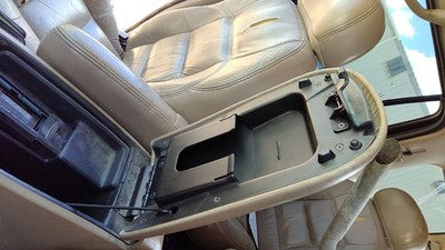 1998 Lincoln Navigator Center Console Lid Only Oem Arm Rest Fold Down Tan Kx
