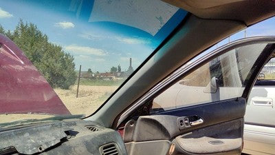 1995 Honda Accord Passenger Right A Pillar Trim Windshield Post Panel Oem Gray