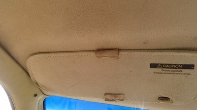 1993 Saturn Sw2 Driver Left Sun Visor Oem Tan