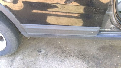 11-15 Sorento Passenger Right Rear Moulding From Door Back Trim Strip Gray H9