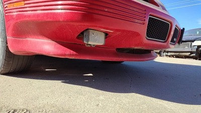 1991-1995 Grand Prix Front Bumper Cover Assembly Oem Red 2 Door 10252361