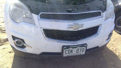 2010-2015 Chevy Equinox Front Bumper Cover Assembly With Reinforcement White Gaz