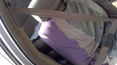 1994 Olds Eighty Eight Passenger Right Front Seat Belt Retractor Shoulder Tan