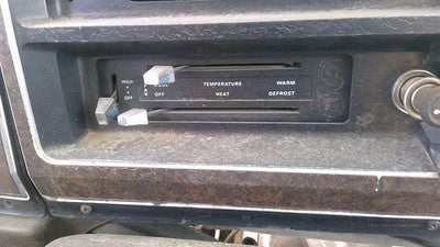 1979 Ford Van E250 Temperature Control Module In Dash Heater Ac Head Unit Oem