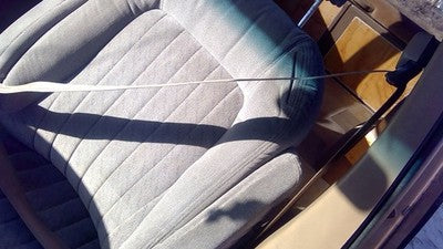 1995 Chevy Astro Driver Left Front Seat Belt Retractor Oem Shoulder Tan